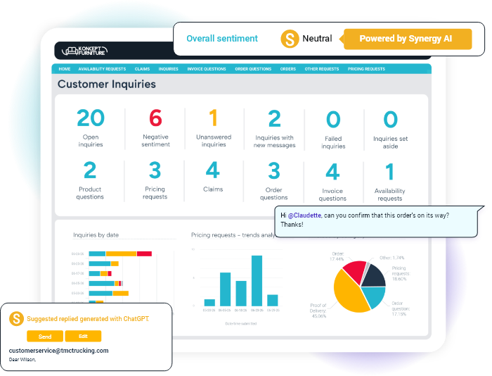 Customer Inquiries illustration