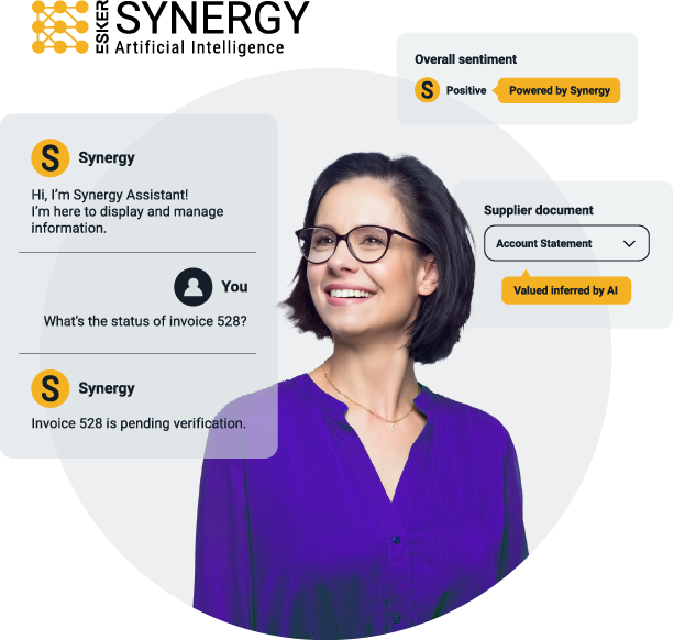 Esker Synergy IA illustration