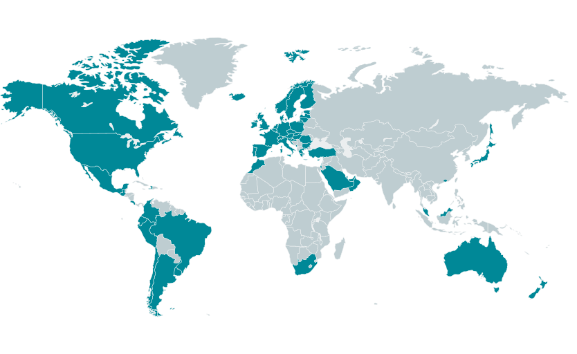 Esker has global coverage with our payment software Esker has global coverage with our payment software