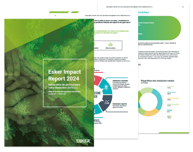 illustration Esker Impact Report