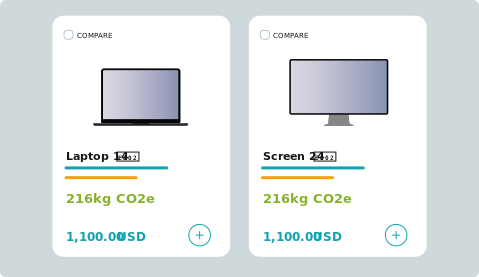 green purchasing illustration