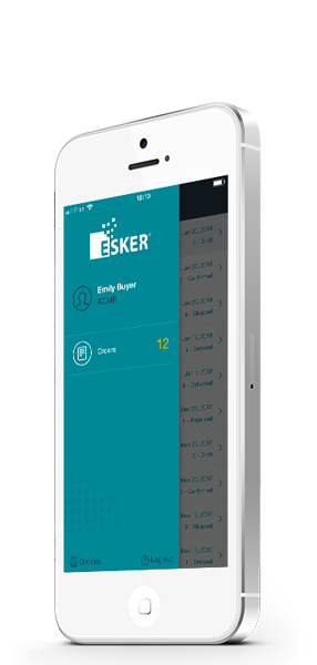 Esker's automation solution easily integrates with any ERP application Esker's automation solution easily integrates with any ERP application