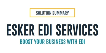 Solution Summary: Esker EDI Services