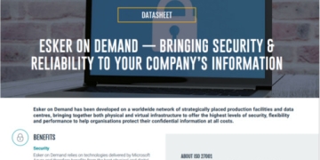 Esker on Demand: Security & Reliability