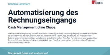 Automatisierung des Rechnungseingangs