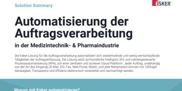 Automatisierung der Auftragsverarbeitung